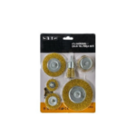 SAÇAKLI TEL FIRÇA SETİ 6 PARÇA