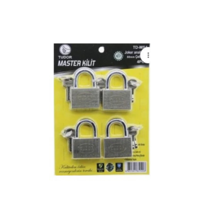 ASMA KİLİT SETİ 4'LÜ MASTER